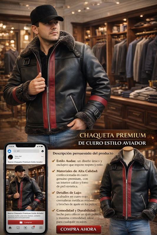 CHAQUETA MALBORO ROCKY