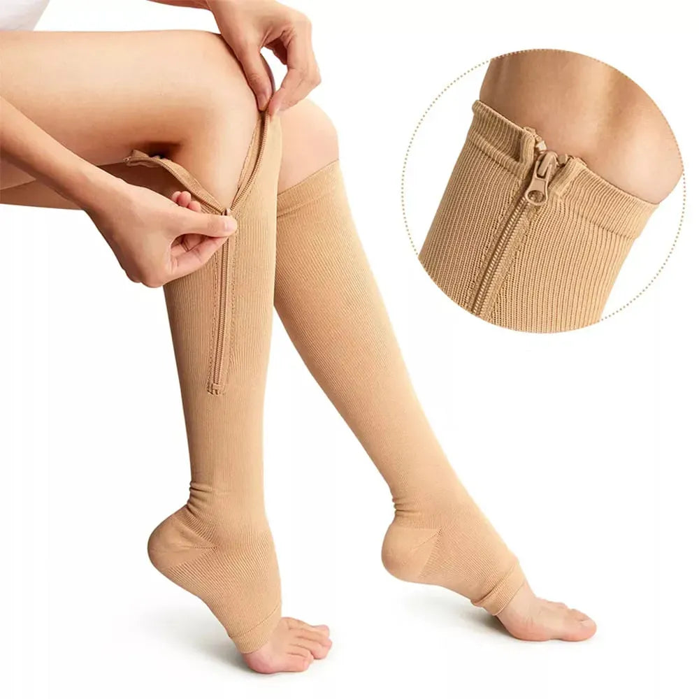 💫MEDIAS DE COMPRESION AMERICANAS🤩 HAPPY HEELS  🤯 SUPER OFERTA X3✨